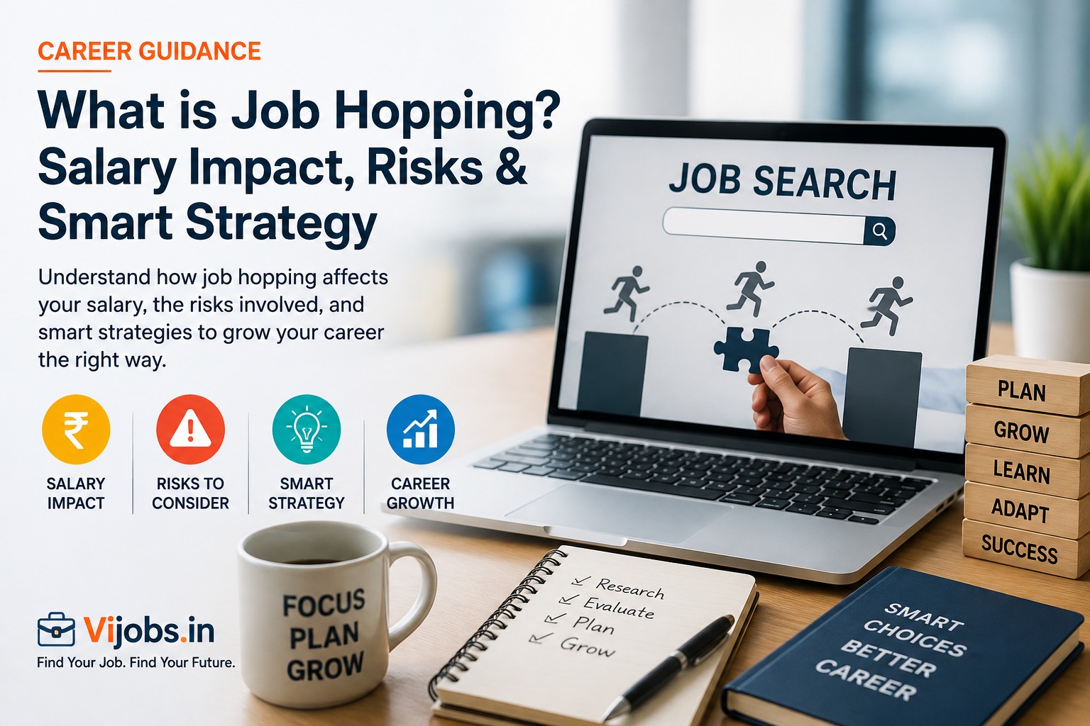 Salary hike comparison — internal promotion versus switching jobs